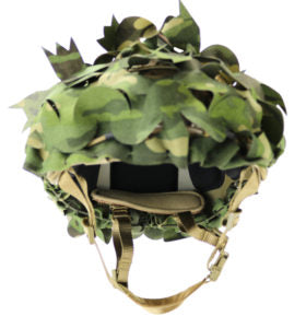 Multicam Tropic™ Predator Ghillie™ Helmet Cover – Beez Combat Systems