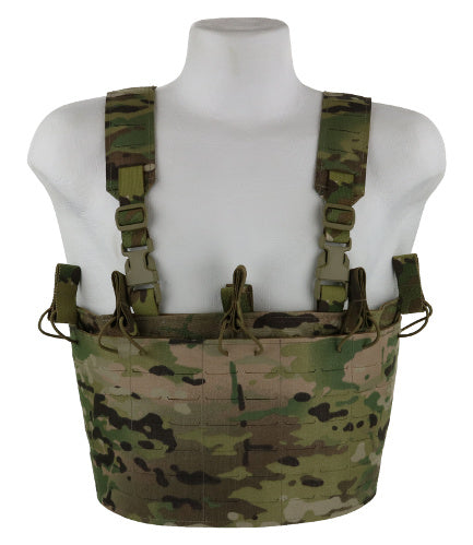 Mil-Tec AK-47 OD Green 7-Pocket Chest Rig - New - Centerfire Systems