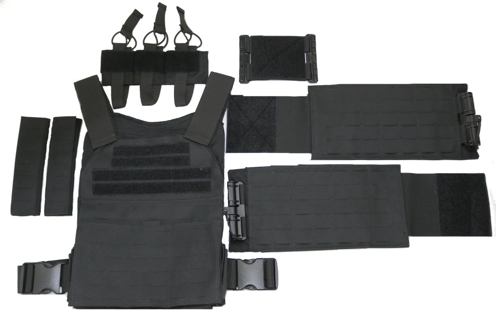 Plate Carrier SF (Security Forces) Cumber GRID BLACK – Beez Combat