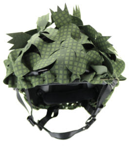 Desert Night Camo Predator Ghillie™ Helmet Cover
