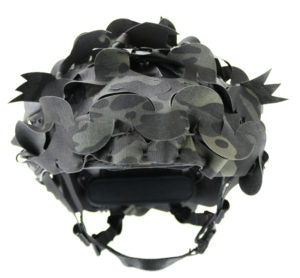 Multicam Black™ Predator Ghillie™ Helmet Cover