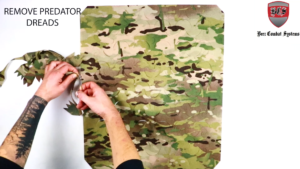 Assembling Predator Ghillie™ Back Panel Cover