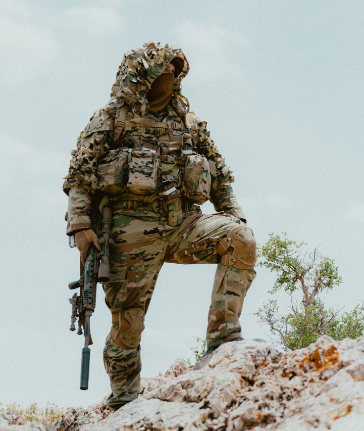 Military Split Rig AR Chest Rig Split Front 4 mag GRID – Beez Combat Systems