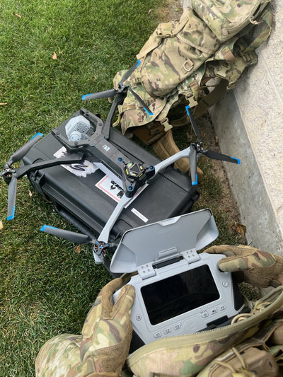 (DCMP) DRONE CONTROLLER MOUNT/POUCH