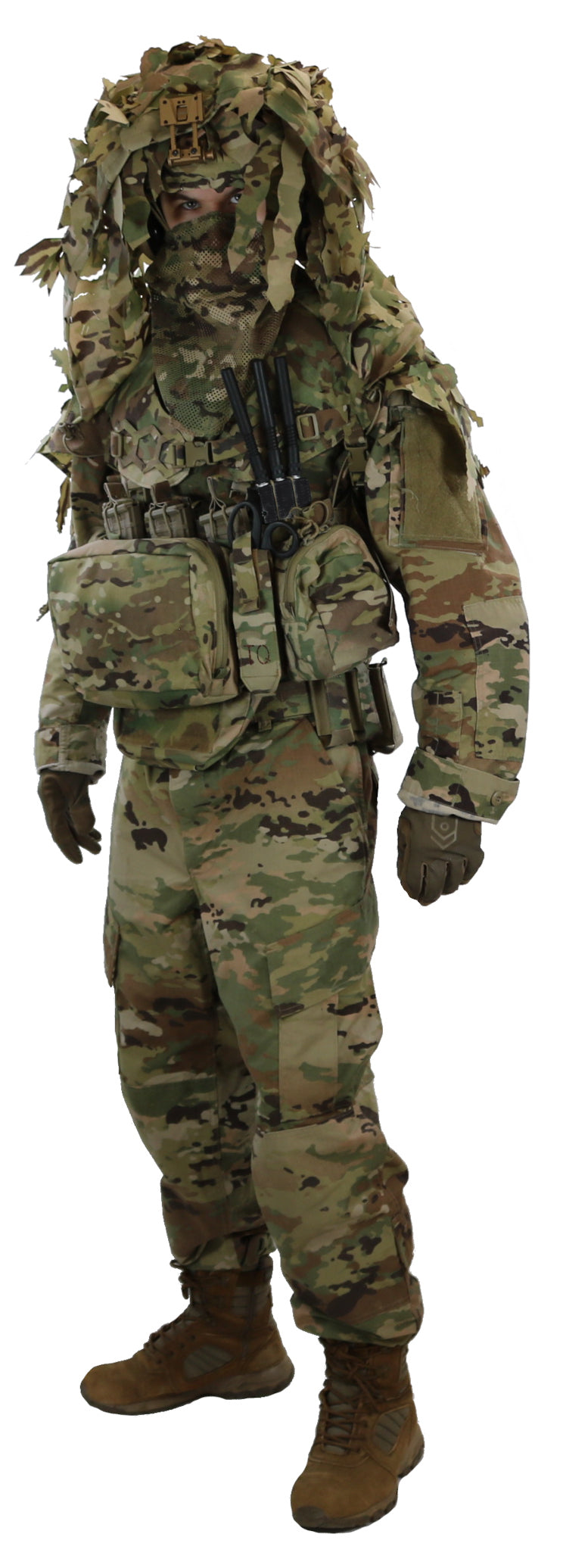 Predator Ghillie™ Headdress Tactical Ghillie Hood – 12oz | Beez