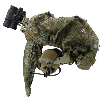 Predator Ghillie™ SPECTRALFLAGE HELMET COVER