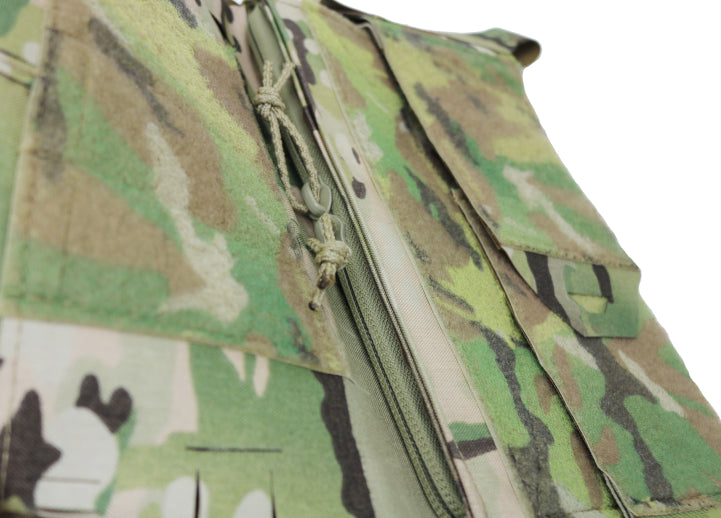 Zipper Insert – Dual-Zip Internal Pocket for BCS Chest Rigs