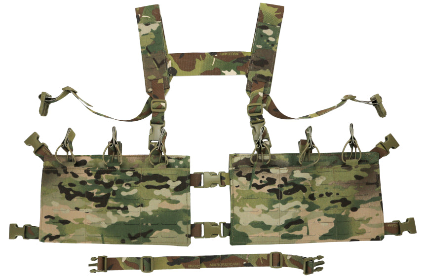 Chest Rig Center Split 762 Chest Rig Split Front 6 mag GRID – Beez Combat Systems