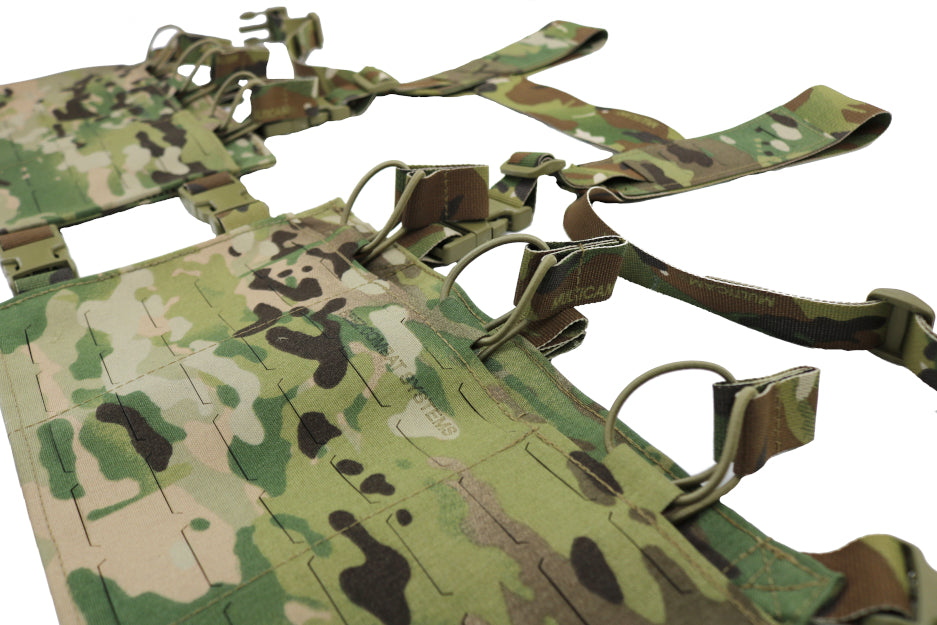AR Chest Rig Split Front 6 mag GRID