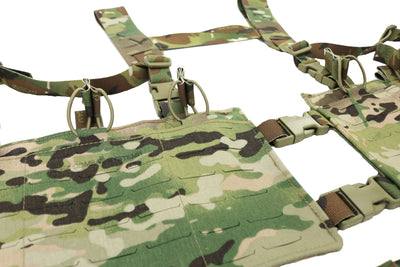 AR Chest Rig Split Front 6 mag GRID