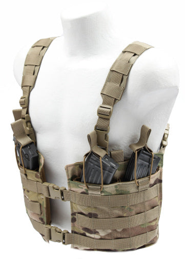 AK47 Chest Rig Split Front 4 mag