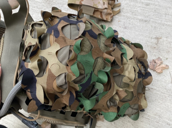Predator Ghillie™ Back Panel Cover – Plate Carrier Back Panel Predator Ghillie™ Back Panel Cover – Plate Carrier Back Panel