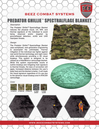 Predator Ghillie™ SPECTRALFLAGE BLANKET